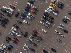 Pedestrian killed in a Burbank parking lot.