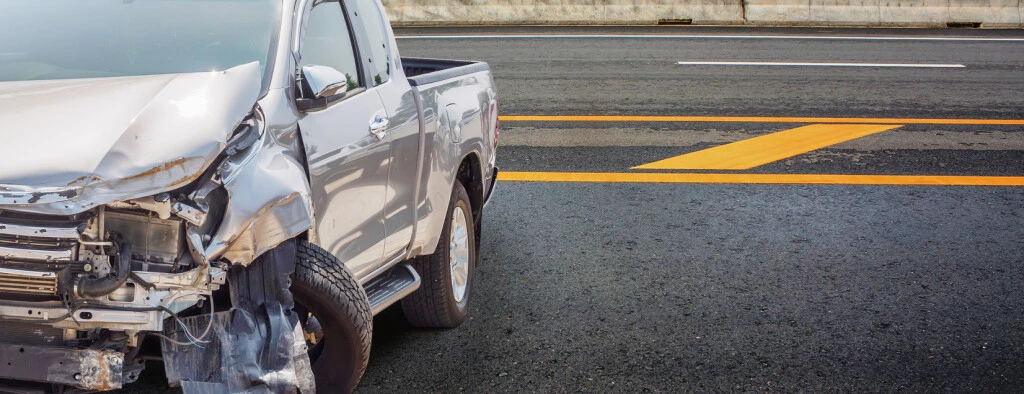One person was hospitalized after a collision on Highway 50 in Rancho Cordova.